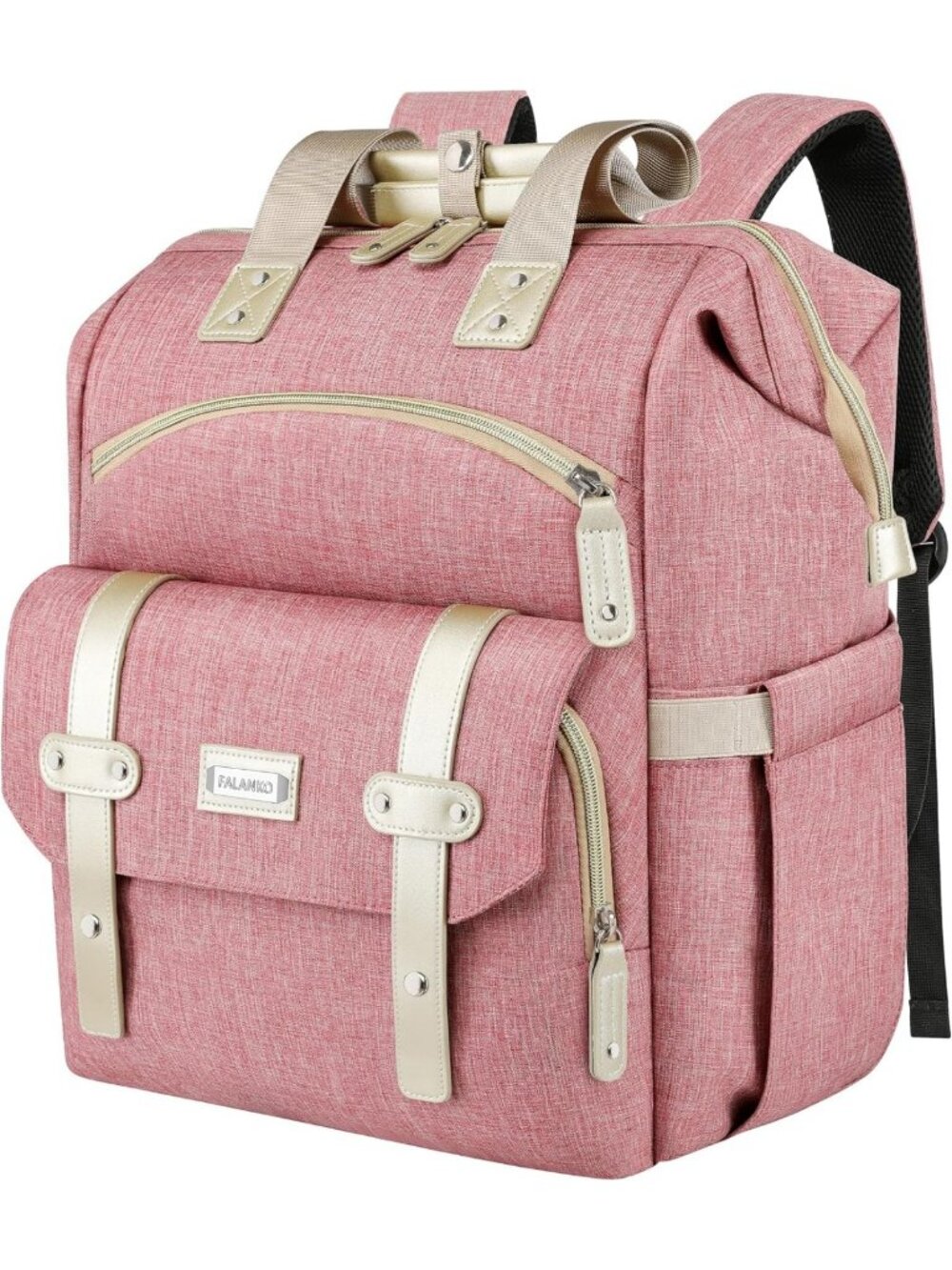 Stylish Water-Resistant Laptop Backpack for Women, Fits 17" Computer, Perfect